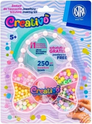 Astra komplet perl Metulj