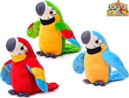Plišasti papagaj 15 cm