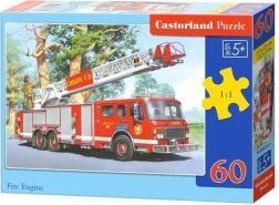 Otroška sestavljanka Gasilsko vozilo s 60 koščki