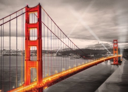 EUROGRAPHICS sestavljanka San Francisco – Golden Gate Bridge, 1000 kosov
