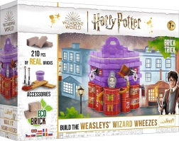 Stavebnica Brick Trick Harry Potter: Weasleyjeve čarovniške šale (210 delov)