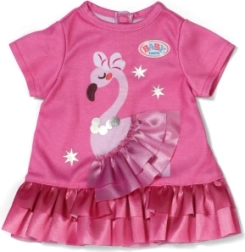 BABY born oblekica s flamingom za punčke 43 cm