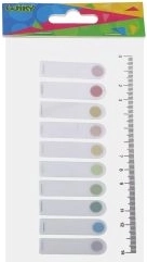 Samolepilni blok Prst z ravnilom