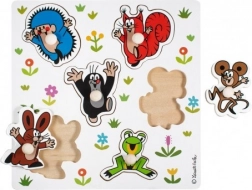 Lesene vstavljanke KRTEK – majhne