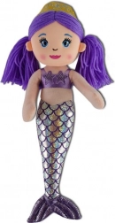 Plišasta morska deklica vijolična 30 cm