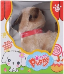 Sprehajajoči rjavi kuža