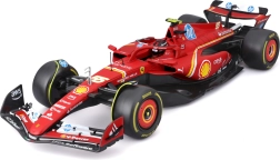 model formule 1 ferrari sf-24 1:18 z voznikom carlosom sainzom od bburago