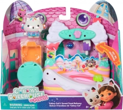 Gabinina čarobna hiška – balkonski igralni set Slaščičarna z Tortico