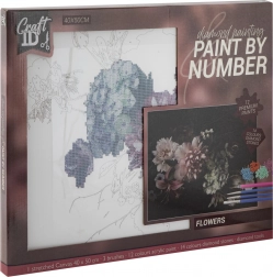 Diamantno slikanje rož 40x50 cm