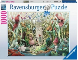 Ravensburger puzzle Skrivnostni vrt 1000 koščkov