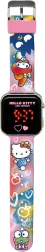 LED ura s koledarjem Hello Kitty