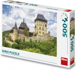 Dino puzzle grad Karlštejn 500 kosov