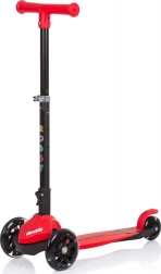 Skiro Robby z LED lučmi Rdeča