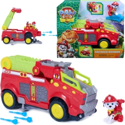 Tačke na patrulji Dino Rescue Responder – Marshallovo gasilsko vozilo s figurico in izstrelki (25 cm)