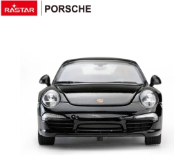 Kovinski model 1:24 Porsche 911 črn RASTAR