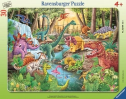 Ravensburger sestavljanka Dinozavri 30 koščkov