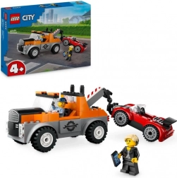 LEGO® City 60435 Vlečno vozilo in popravilo športnega avtomobila