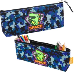 Pisalo etui Space Dino moder 20×8 cm