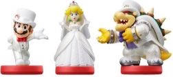 amiibo figurice Super Mario – poročni set Mario, Peach in Bowser (3 kosi)