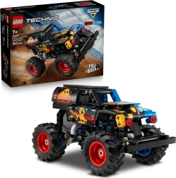 Lego Technic Monster Jam Grave Digger ogenj in led – navijalni monster truck (7+)