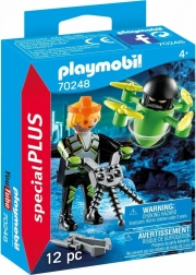 Playmobil agent z dronom – akcijski komplet za ustvarjalno igro