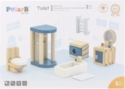 Viga PolarB lesen set pohištva za hišico – kopalnica