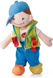 Senzorična punčka z zaponkami Krystian