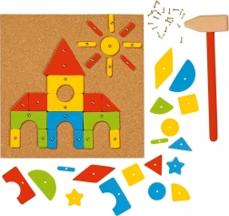 Goki pribijalna igra Vesela hiška