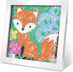 kreativni set slika s kamenčki lisica 17 cm