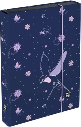 Škatla za zvezke A4 Jumbo OXY GO rože