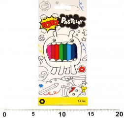 Šestkotni barvni svinčniki 12 kos