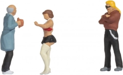 Noch Funny-Scenes Nočno življenje – figurice za modelno železniško postajo H0