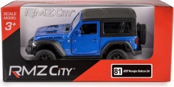 Kovinski model JEEP Wrangler Rubicon 2021 1:35 s pogonom pull-back