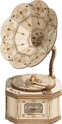 ROBOTIME Rolife 3D lesene sestavljanke Gramofon