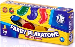 Tempera barve ASTRA 8×20 ml