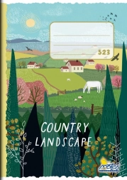 Šolski zvezek A5, črtni 12 mm Narava, 20 listov