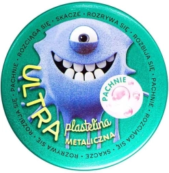 Dišeča ultra plastelina modra kovinska žvečilni gumi 128 g