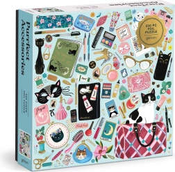 Kvadratne sestavljanke Mačji dodatki 500 kosov