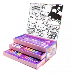 Hello Kitty ustvarjalni set z likovnimi pripomočki
