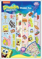 Nalepke SPONGEBOB – set 5 lističev