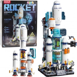 gradbeni komplet vesoljska raketa in vesoljska postaja, 815 kosov