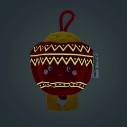 Božična plišasta dekoracija – rožnata vilinka Bibbi