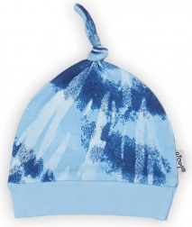 Otroška bombažna kapica modra Nicol Tomi