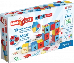Geomag Magicube Words izobraževalni magnetni komplet 55 kosov