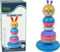 Lesena izobraževalna piramida Medvedek