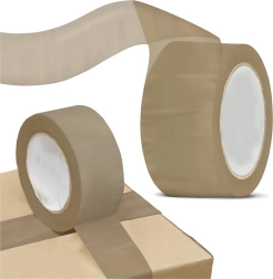 Rjav lepilni trak 48 mm x 100 m – močan in odporen