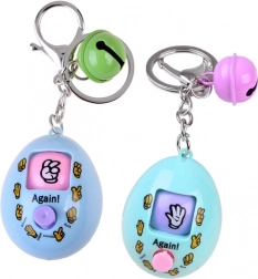 Elektronski obesek v obliki jajca z igro kamen–škarje–papir – Obesek