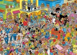 Sestavljanka JUMBO Jan van Haasteren Dan mrtvih 1000 koščkov