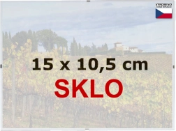 Okvir Euroclip 15x10,5cm steklo