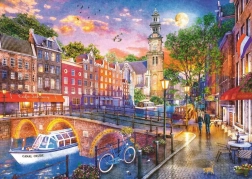 Sestavljanka Amsterdam 1000 kosov od Ravensburger